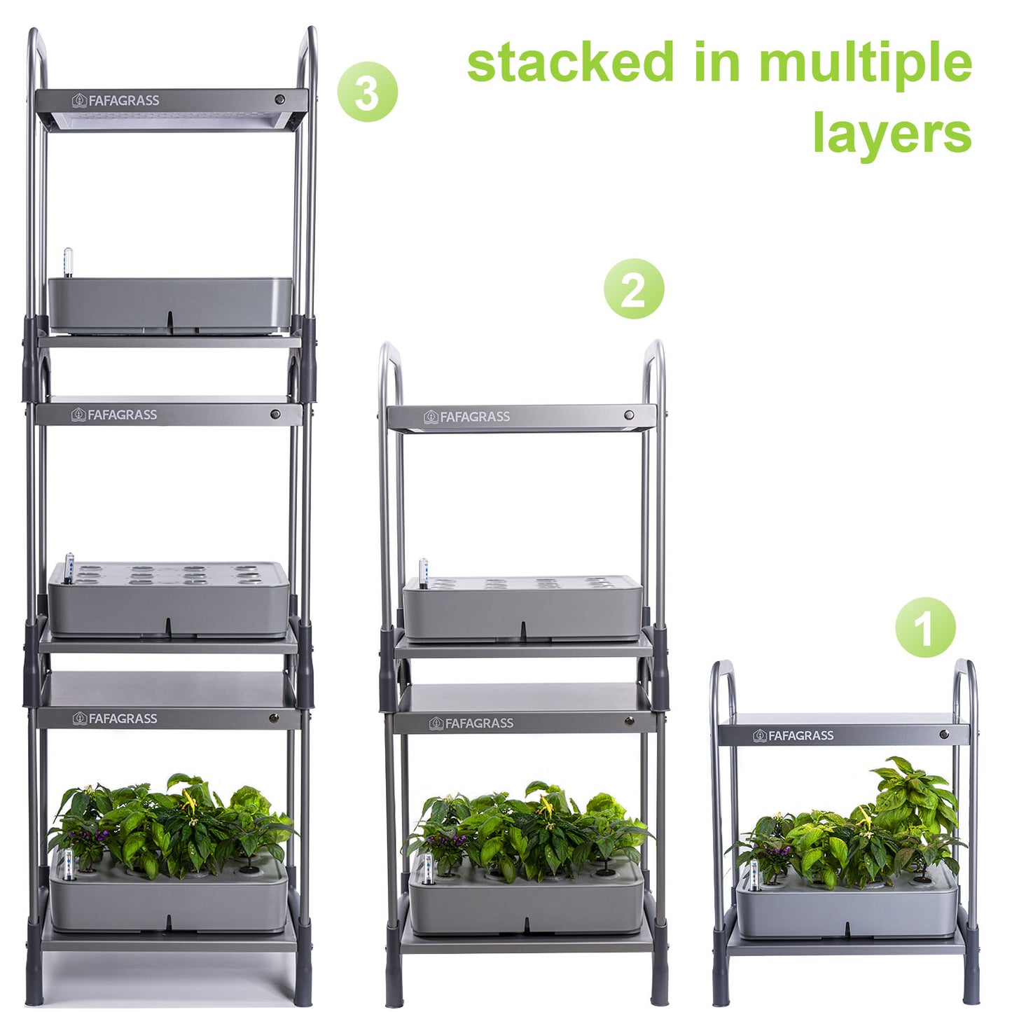 Hydroponics Growing System 12 Pods Indoor Garden